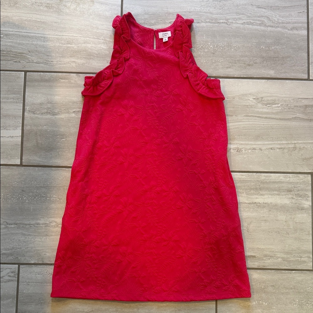 Crown & Ivy Stylish Pink sleeveless Dress